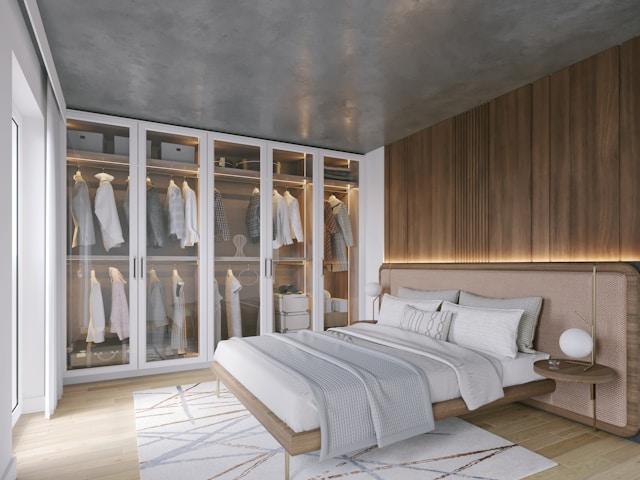 5 Popular Wardrobe Finish Materials in Interior Design