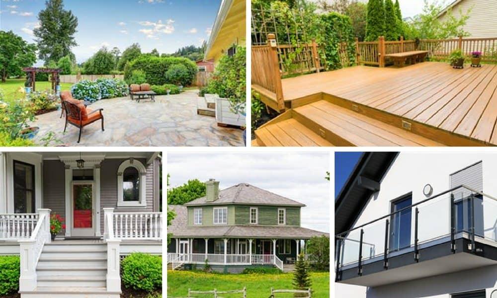Veranda, Porch, Balcony, Terrace — What’s the Difference?
