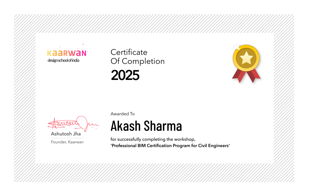 kaarwan course completion certificate