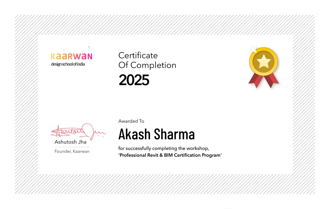 kaarwan course completion certificate